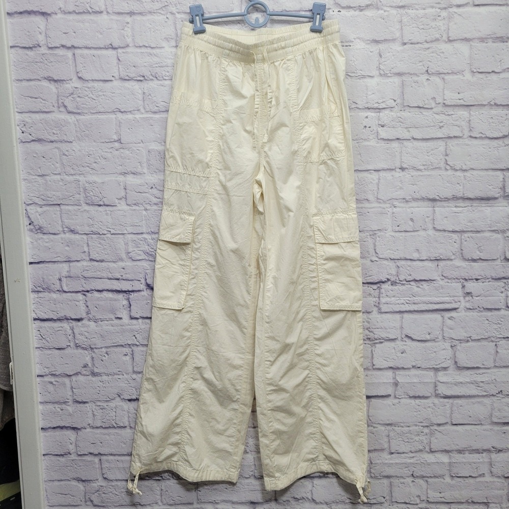 NEW‎ Aerie Go For It Baggy Cargo Pants Size SP Parachute Skater Y2K Revival Alt